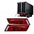 PAR LANTERNA PARA FACCHINI F-CONNECT 7 VIAS BIVOLT ORIGINAL - Imagem 1