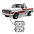 PAR FAROL PARA CAMINHAO FORD F1000/F4000/F-1100 85-93 NINO - Imagem 4