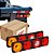 PAR LANTERNA TRASEIRA UNIVERSAL 24V PARA CAMINHAO CARRETA GF - Imagem 1