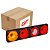 LANTERNA TRASEIRA UNIVERSAL 24V PARA CAMINHAO CARRETA GF - Imagem 5