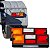 PAR LANTERNA TRASEIRA PARA SCANIA 113/143 TRICOLOR COM VIGIA - Imagem 1