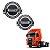 PAR FAROL DIANTEIRA PISCA PARA VW CONSTELLATION EURO6 LD LE - Imagem 1