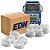 KIT 10 BUCHA OVAL REDONDA PARA VOLVO FH13 DE 2010 A 2015 EDN - Imagem 1