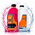 KIT RADIADOR AGUA DESMINERALIZADA E ADITIVO ROSA PRONTO USO - Imagem 1