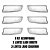 KIT 6 LENTES FAROL AUXILIAR PARA MAN  TGX CRISTAL LD/ LE EDN - Imagem 2
