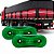 PAR LANTERNA ABS PARA CARRETA FACCHINI LATERAL ASPOCK VERDE - Imagem 1