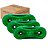 KIT LANTERNA ABS PARA CARRETA FACCHINI LATERAL ASPOCK VERDE - Imagem 3