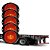 KIT 5 LANTERNA LATERAL PARA RANDON SUP FRONTAL AMBAR EDN - Imagem 1