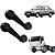 PAR MANIVELA VIDRO MANUAL PARA FORD CARGO / ESCORT 1987-1992 - Imagem 8