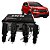 KIT TRAVA ELETRICA 12V 4 PORTAS PARA CARRO VAN FIAT GM DNI - Imagem 1