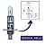 LAMPADA STANDARD 24V ORIG HELLA H1 70W PARA CAMINHAO VAN - Imagem 7