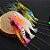 Kit Isca Artificial Camarão de Silicone – Brilha no Escuro, Macio e com Anzol – Pesca Noturna, Água Doce e Salgada (3 ou 7 Unidades) - Imagem 5