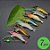 Kit Isca Artificial Camarão de Silicone – Brilha no Escuro, Macio e com Anzol – Pesca Noturna, Água Doce e Salgada (3 ou 7 Unidades) - Imagem 4