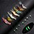 Kit Isca Artificial Camarão de Silicone – Brilha no Escuro, Macio e com Anzol – Pesca Noturna, Água Doce e Salgada (3 ou 7 Unidades) - Imagem 2