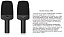 Microfone Dinâmico BEHRINGER  B906 p/ microfonar amps guitarras chave c/ Filtros c/case - Imagem 6