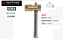 Jogo de Saddles GOTOH S-203 CR c/4 peças p/203B-4C Tipo Jazz Bass - Imagem 1