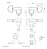 Tarraxas GOTOH SG 301-20- C (3L+3R) MGT com Trava Tradicional Cor: C Cromada - Imagem 4