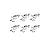 Tarraxas GOTOH SG 381-05L - C - 6 em linha Cor: C Cromada - Imagem 2