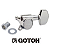 Tarraxas Gotoh Mod. SG 381-07L - C - 6 em linha Cor: C Cromada - Imagem 1