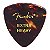 Palheta Fender Grande Extra Heavy Tortoise 3 pontas - Imagem 1