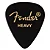 Palheta Fender Preta Heavy (unidade) - Imagem 1