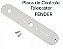 Placa de controle Fender Telecaster Cromada - Imagem 1