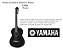 Violão Yamaha Clássico acústico Nylon mod. C40 BL Cor: Preto - Imagem 1
