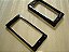 Mounting Ring  SEYMOUR DUNCAN - Molduras Plásticas p/ captadores duplos Tipo Humbucker com curvatura - 3/8 arqueadas para Guitars tipo LP Cor: Preto - Imagem 1
