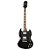Guitarra EPIPHONE SG STANDARD - cor: EBONY Preta - Imagem 1