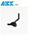Suporte Fix ASK para instrumento parede - modelo AM Preto - Imagem 1