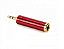Adaptador P10ST/P2ST todo em metal vermelho SANTO ANGELO - Imagem 1