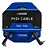 Cabo Boss Midi Cable 1ft/30cm TRS/TRS - BCC-1-3535 - Interligar pedais - Imagem 1