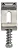 Saddles Gotoh p/ Tremulo S-101 Jogo com 6 peças , acabamento Nickel p/pontes tipo GE101 - Imagem 2