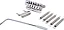 Ponte Gotoh GE101T Cromada Completa - 6 parafusos tipo strat - Imagem 3