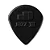 Palheta Dunlop Jazz III - Preta - Imagem 1
