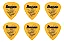 Palheta Ibanez Paul Gilbert Signature 1,0mm Amarela 6 Unid - Imagem 4