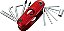 Chave Ibanez p/ regulagem instrumento MTZ11 Vermelha - Imagem 1