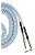 Cabo p/ Instrumento TECNIFORTE P10 x P10 em L linha Jimi Cable 9m Cor: AZUL - Imagem 2