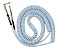 Cabo p/ Instrumento TECNIFORTE P10 x P10 em L linha Jimi Cable 9m Cor: AZUL - Imagem 1