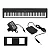 Piano Digital Yamaha P-45B Preto 88 Teclas Com Fonte e Pedal - Imagem 2