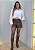 Short Couro Pu - Marrom - Imagem 1