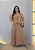 Conjunto Saia Linho Colete - Nude - Imagem 1