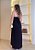 Vestido Frente Única Bicolor - Preto - Imagem 2