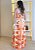 Vestido Floral - Laranja - Imagem 2