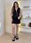 Conjunto Short Saia E Colete - Preto - Imagem 1