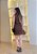 Conjunto Short Saia E Colete - Marrom - Imagem 2