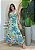 Vestido Alça Estampado - Verde Água - Imagem 1