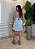 Vestido Curto Viscolinho com Amarração nas Costas - Verde - Imagem 2