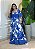 Vestido Viscolinho Elástico-Azul - Imagem 1