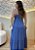 Vestido Azul Jeans Midi Feminino em Viscose Sarjada com decote reto com Marias – Conforto e Leveza para o Dia a Dia - Imagem 2